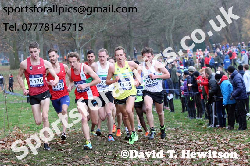 Senior mens British Athletics Liverpool Cross Challenge, Sefton Park, Liverpool. Photo:  David T. Hewitson/Sports for All Pics
